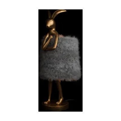 Настольная лампа Lapine Loft It 10315/B Grey fluff