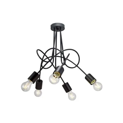 Потолочная люстра Adilux Tango Black 23175