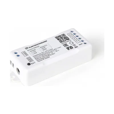 Контроллер-регулятор цвета RGB Elektrostandard Аксессуары для светодиодных лент 12/24V Умный дом a055254