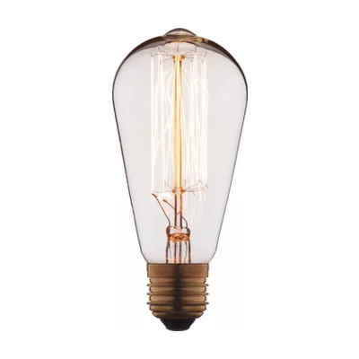 Лампа накаливания Loft it Edison Bulb E27 40Вт 2400-2800K 1007-67735