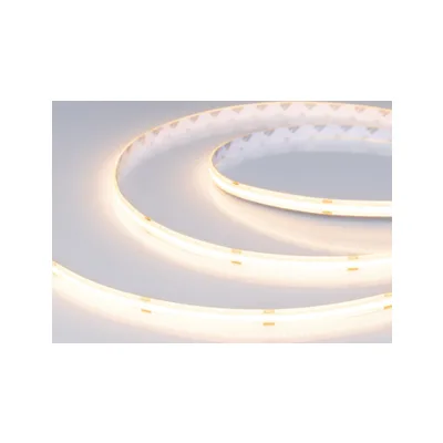 Светодиодная лента Arlight CSP, 378 шт/м, 11.1 Вт/м, 24 В, IP65, 3000 K тёплый белый, 8 мм, 5 м 058302