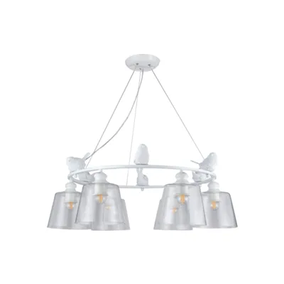 Люстра с птичками Passero A4289LM-6WH Arte Lamp