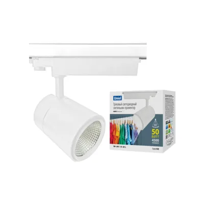 Трековый светильник Uniel ULB-T52-50W/4000K/B WHITE 07501