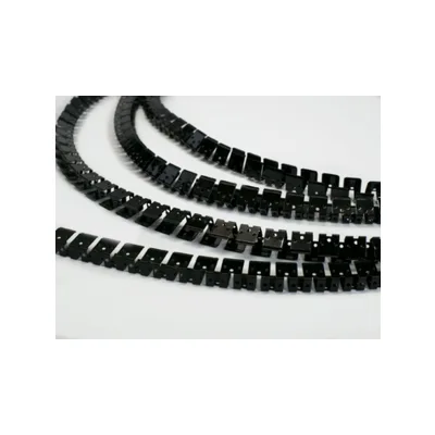 Гибкий крепеж для ленты, 5м, черный, MNT-1220-FLEX-BL