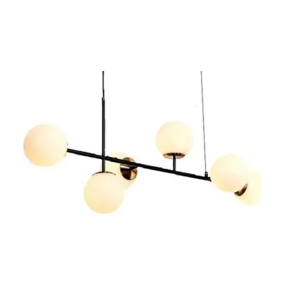 Светильник подвесной iLamp Golden 9136P/6 BK-WH