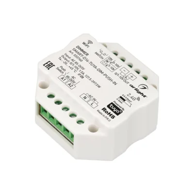 Диммер Arlight SMART-D14-TUYA-DIM-PUSH-IN 033760