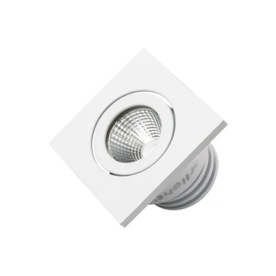 Врезной квадратный мебельный светильник Arlight Ltm 020758