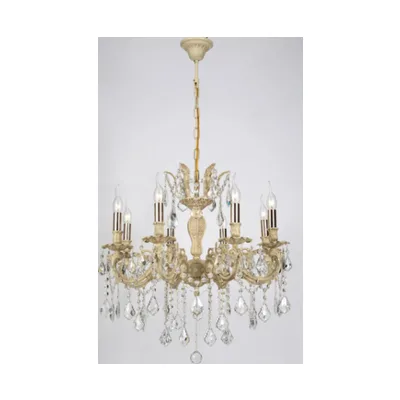 Подвесная хрустальная люстра Lucia Tucci BARLETTA BARLETTA 122.8 cream white