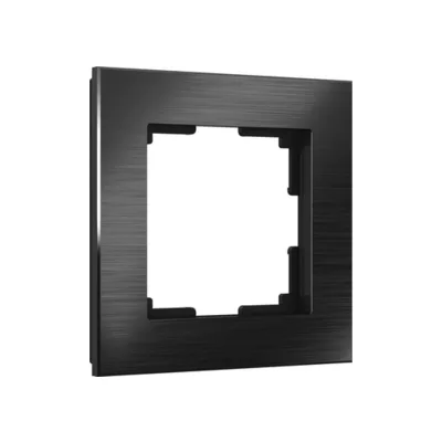 Рамка Werkel W0011708/ Рамка на 1 пост Aluminium (черный алюминий)
