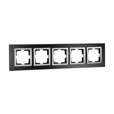 Рамка на 5 постов Mono Electric Style Glass 107-720000-164