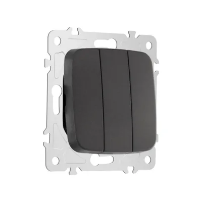 Выключатель Arte Milano Am-205 205.30-3.black