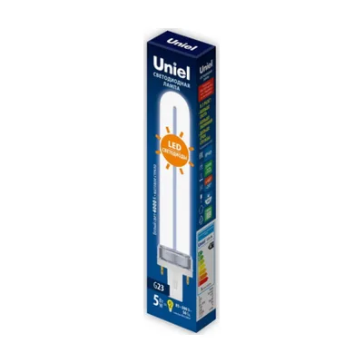 Лампа светодиодная Uniel LED-PL G23 5Вт 4000K UL-00005661