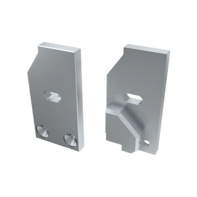 Заглушка для ALM-GLASS-6 правая с отверстием 026728