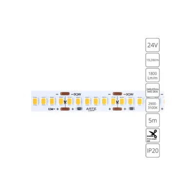 Светодиодная лента Arte Lamp Tape A2424010-01-3K