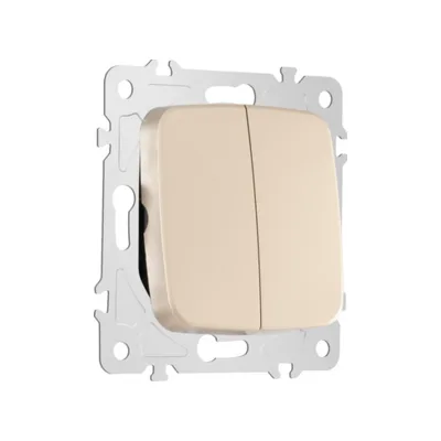 Выключатель Arte Milano Am-205 205.30-2.shampan