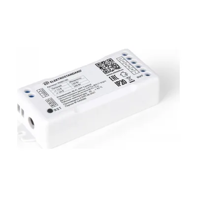 Контроллер-регулятор цвета RGBW Elektrostandard Аксессуары для светодиодных лент 12/24V Умный дом a055253