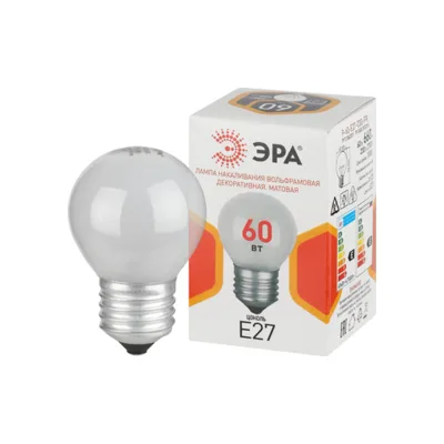 Лампочка накаливания P45 P-60-E27-230-FR