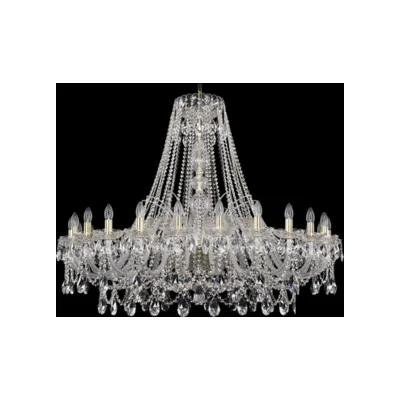Подвесная люстра Bohemia Ivele Crystal 1411 1411/24/460/G