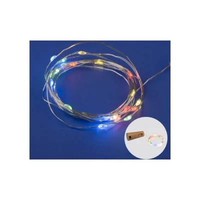 Гирлянда Uniel ULD-S0200-020 (UL-00010904), 2 м, IP20, разноцветный