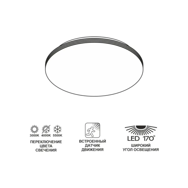 Светильник потолочный Citilux Симпла CL71424SV