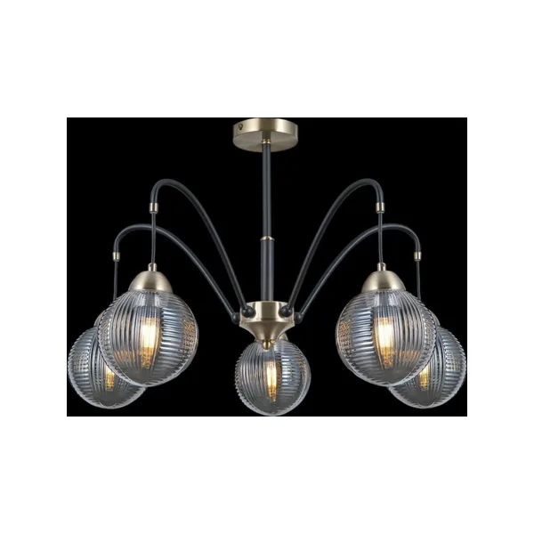 Потолочная люстра ILLUMICO IL0433-5PSQ-79 BK AB