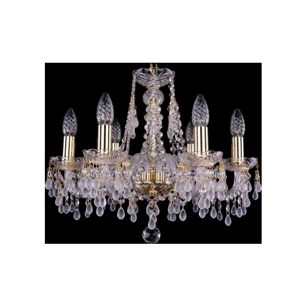 Подвесная люстра Bohemia Ivele Crystal 1410 1410/6/160/G/V0300