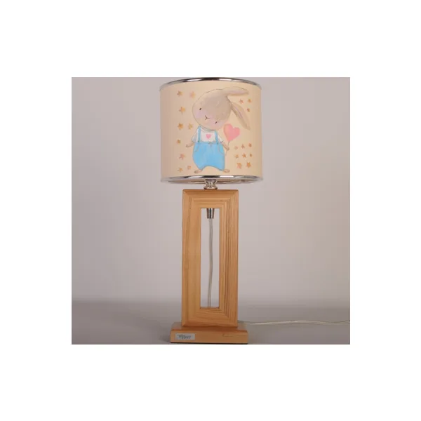 Настольная лампа декоративная Manne TL.7380 TL.7380-1 (заяц с сердцем)