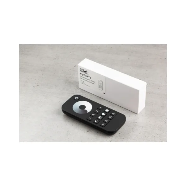 Fly-Fi Пульт RT6 DIM (4 зоны, RF 2.4 ГГц, IP20, пластик, гарантия 5 лет) FF-R-RT6