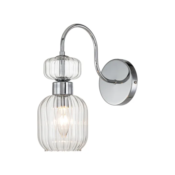 Настенное бра Escada Gloss 1141/1A Chrome/Clear