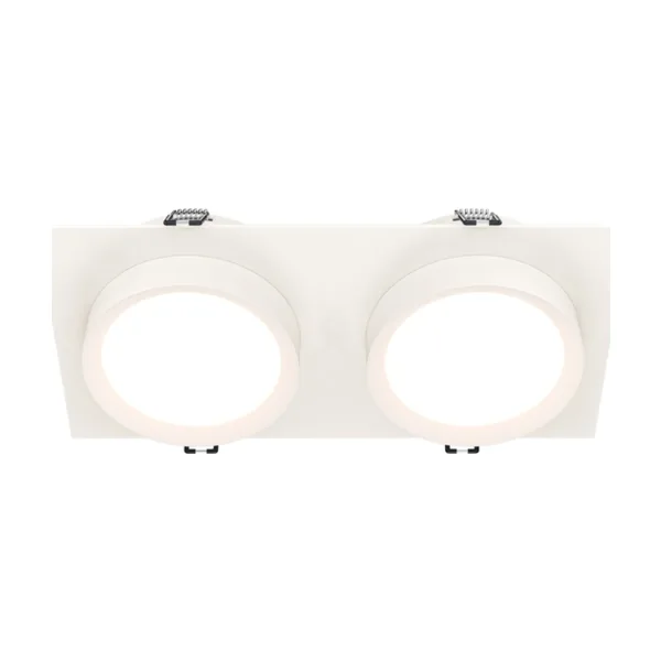 Встраиваемый светильник Maytoni Downlight DL086-02-GX53-SQ-W