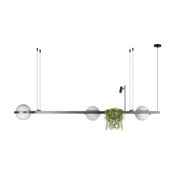 Подвесной светильник Jardin Loft It 10121/C Dark grey
