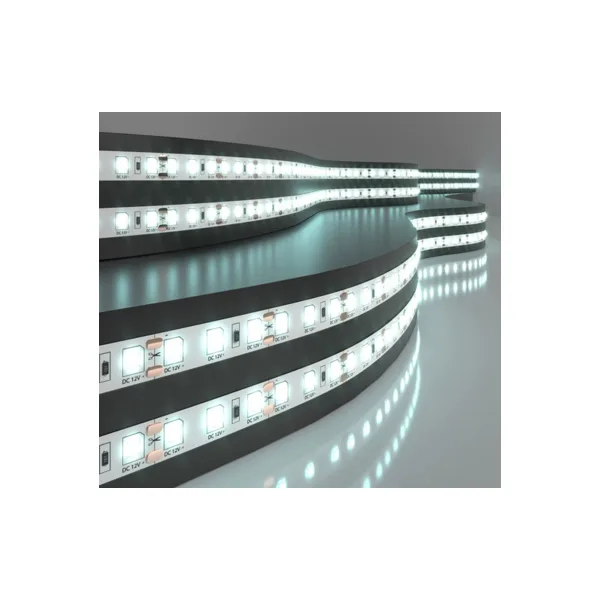 Светодиодная лента Лента светодиодная 12V 9,6W 120Led 2835 IP20 холодный белый, 5м