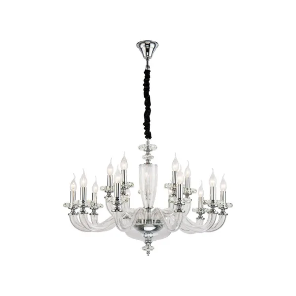 Подвесная люстра Lucia Tucci ASHANTI Ashanti 1255.15 clear