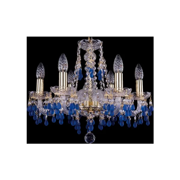 Подвесная люстра Bohemia Ivele Crystal 1410 1410/6/160/G/V3001