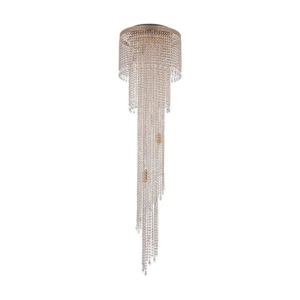 Люстра каскадная Arti Lampadari Santa Gold Santa E 1.8.40.600 G