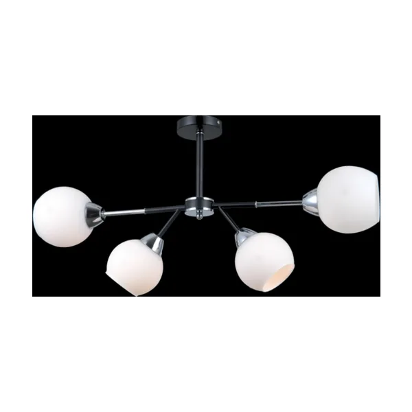 Потолочная люстра ILLUMICO IL0715-4CSQ-24 BK CR LIBRA