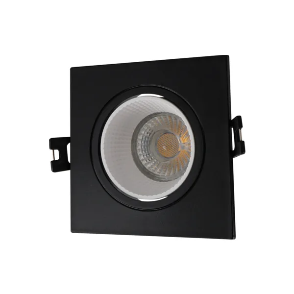 Точечный встраиваемый светильник Denkirs DK3071-BK+WH