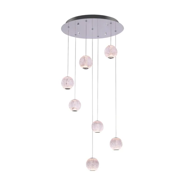Подвесной светильник Elliot Diamante MD20001012-7A chrome
