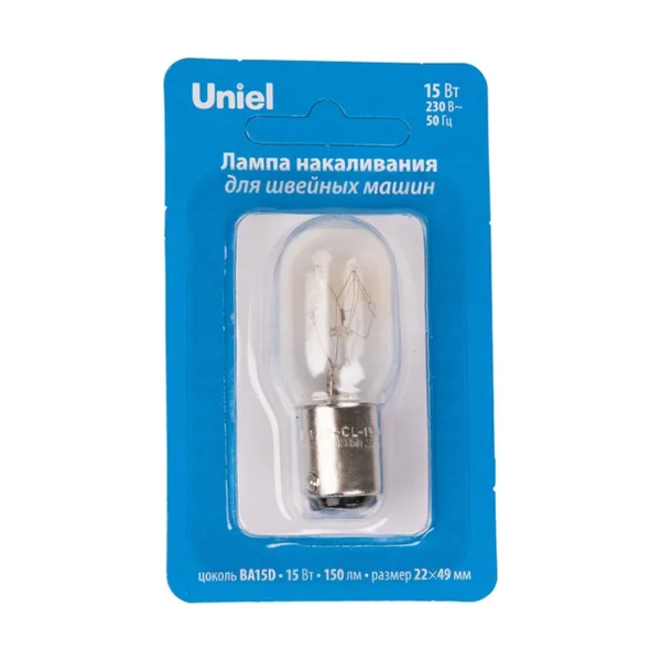 Набор из 3 ламп накаливания Uniel IL-F22 BA15d 15Вт K UL-00010984