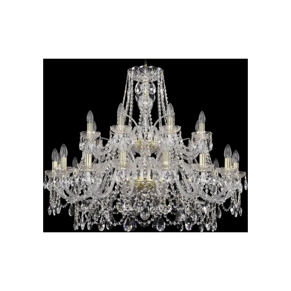 Подвесная люстра Bohemia Ivele Crystal 1411 1411/16+8/360/2d/G