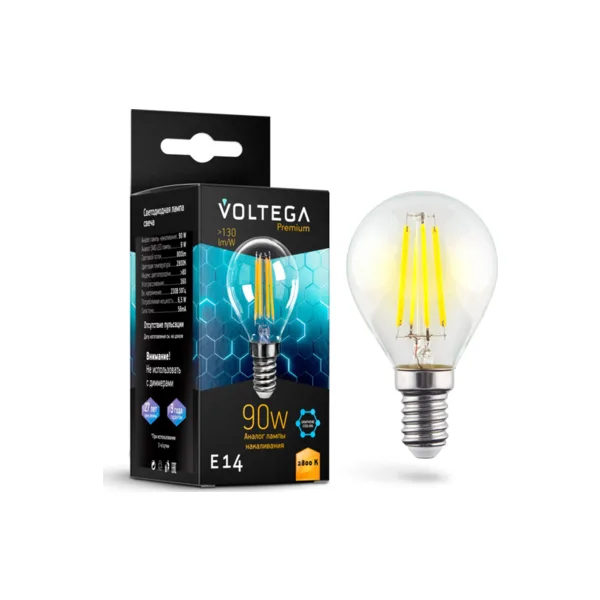 Лампочка светодиодная Globe E14 9W Graphene 7136