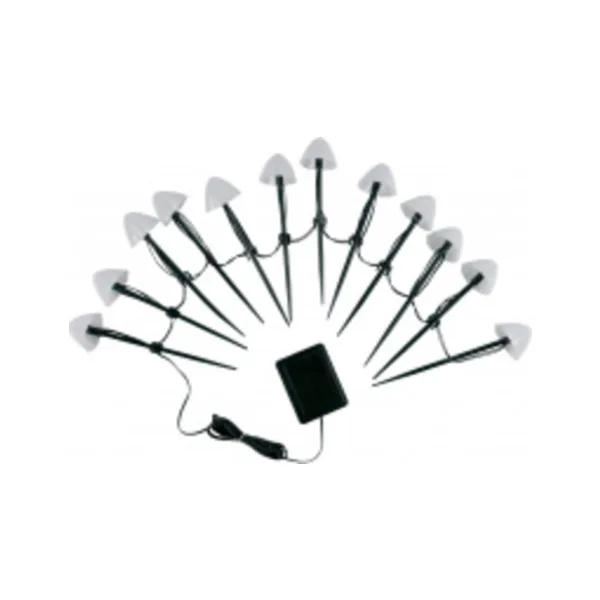 Грунтовый светильник Uniel USL-S-830/PM020 MULTICOLOR MUSHROOMS SET12
