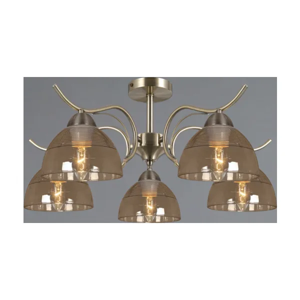 Потолочная люстра ILLUMICO IL0733-5CSQ-25 AB AREZZO