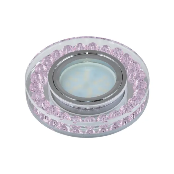 Встраиваемый светильник Fametto Peonia DLS-P102 GU5.3 CHROME/PINK