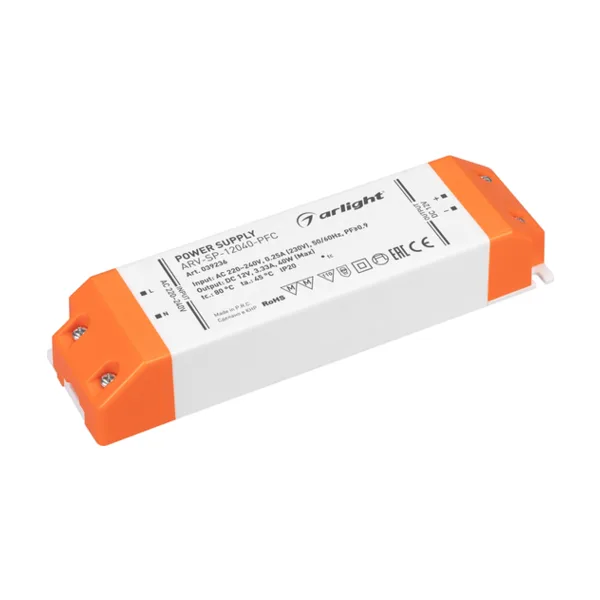 Блок питания для светодиодной ленты Arlight Arv-Sp 039236