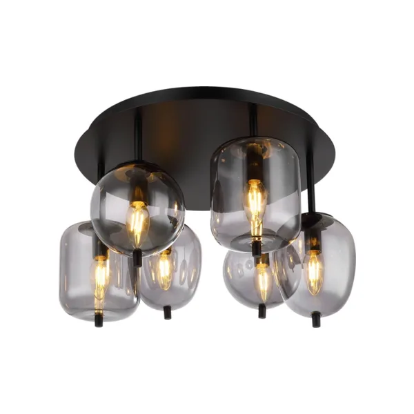 Потолочная люстра Броктон Lussole LOFT LSP-8731