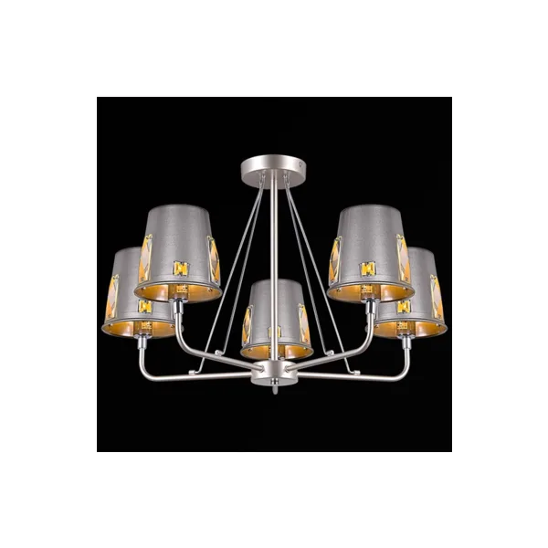 Потолочная люстра ILLUMICO IL9407-5PSQ-29 CHS CR