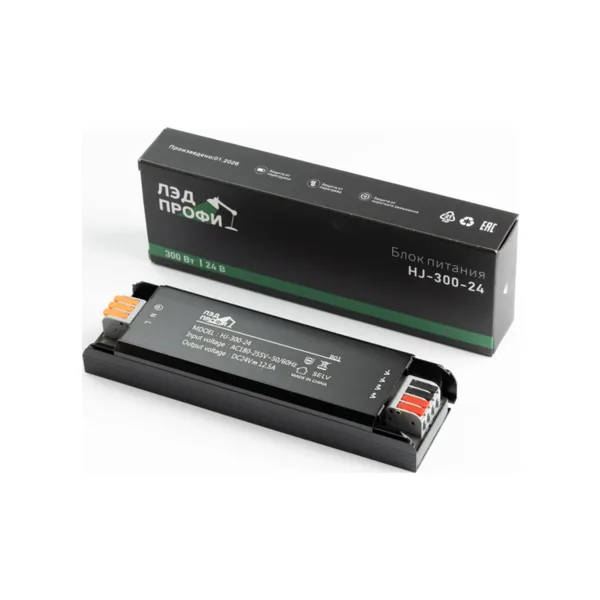 Блок питания HJ-B-24V300W 170×50×25 мм HJ-300-24