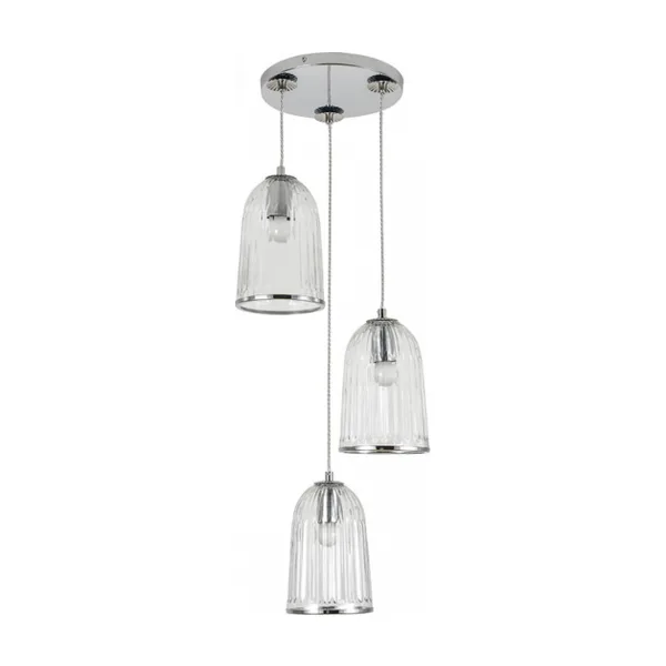Подвесной светильник Indigo Lucido 11046/3P Chrome