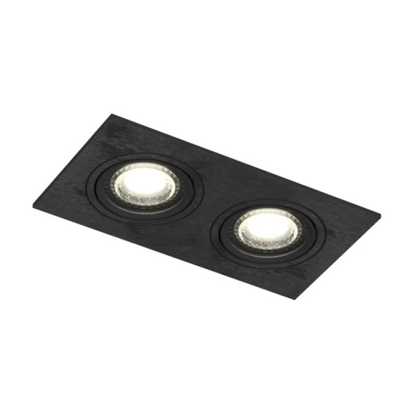 Точечный встраиваемый светильник Denkirs DK3022-BK